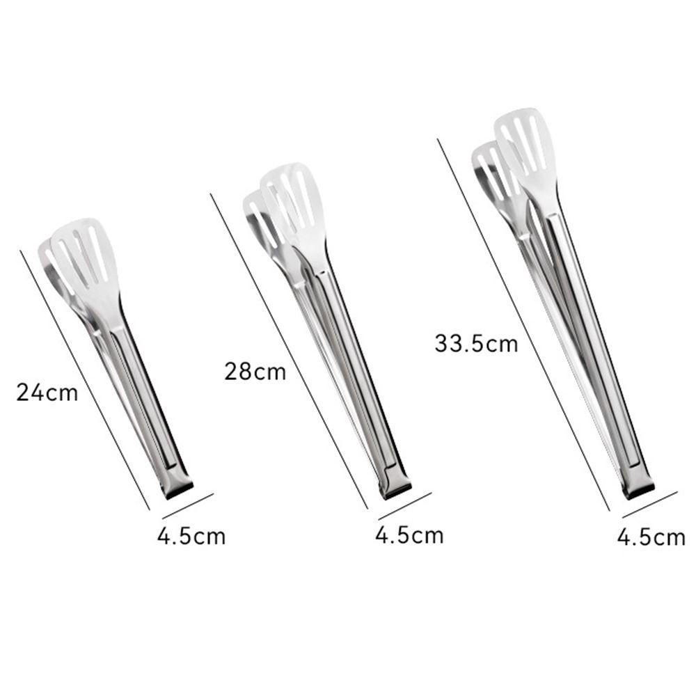 CONOPERY Kẹp Gắp Thức Ăn Bằng Thép Không Gỉ Chống Nóng
