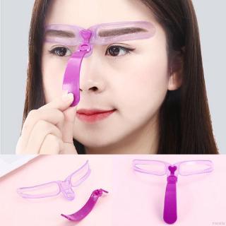 Reusable Eyebrow Drawing Shaping Templates Handheld Makeup Tools