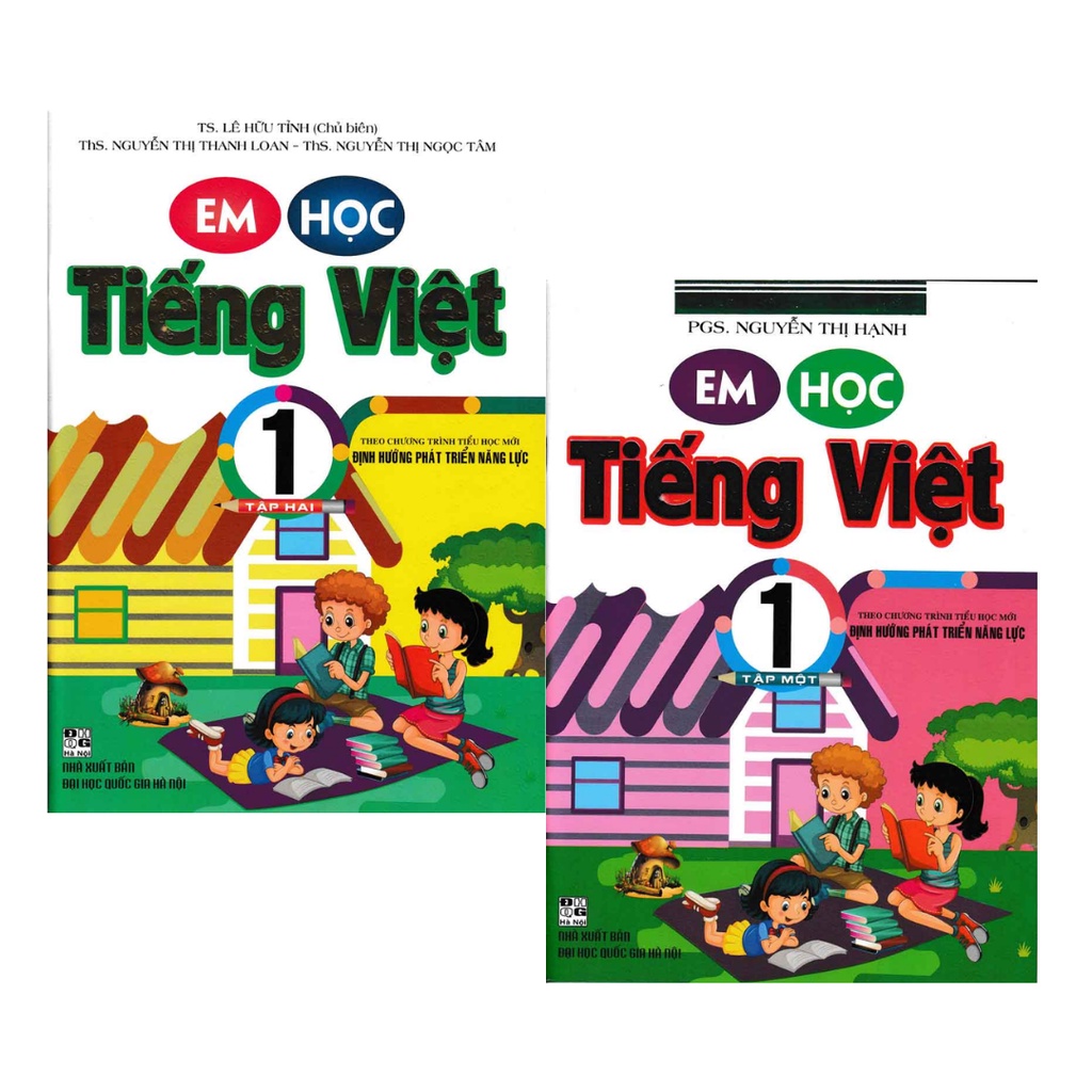 Sách - Combo Em Học Tiếng Việt Lớp 1 Tập 1 , Tập 2