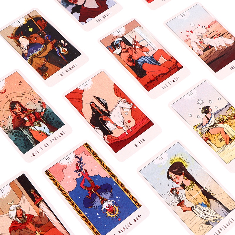 Bộ Bài Tarot Trắng Độc Đáo
