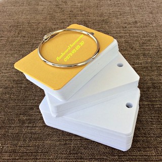 10 bộ thẻ flashcard trắng- Hàng cao cấp 1000 thẻ flashcard trắng kèm khoen bìa