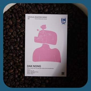 "the unusual roasters" - cà phê robusta - dak nong - 200g