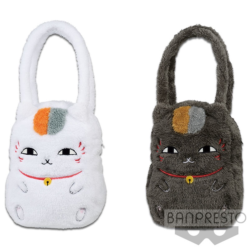 [Banpresto] Túi xách lông cừu NATSUME'S BOOK OF Friends Nyanko Sensei Plush Bag chính hãng Nhật Bản