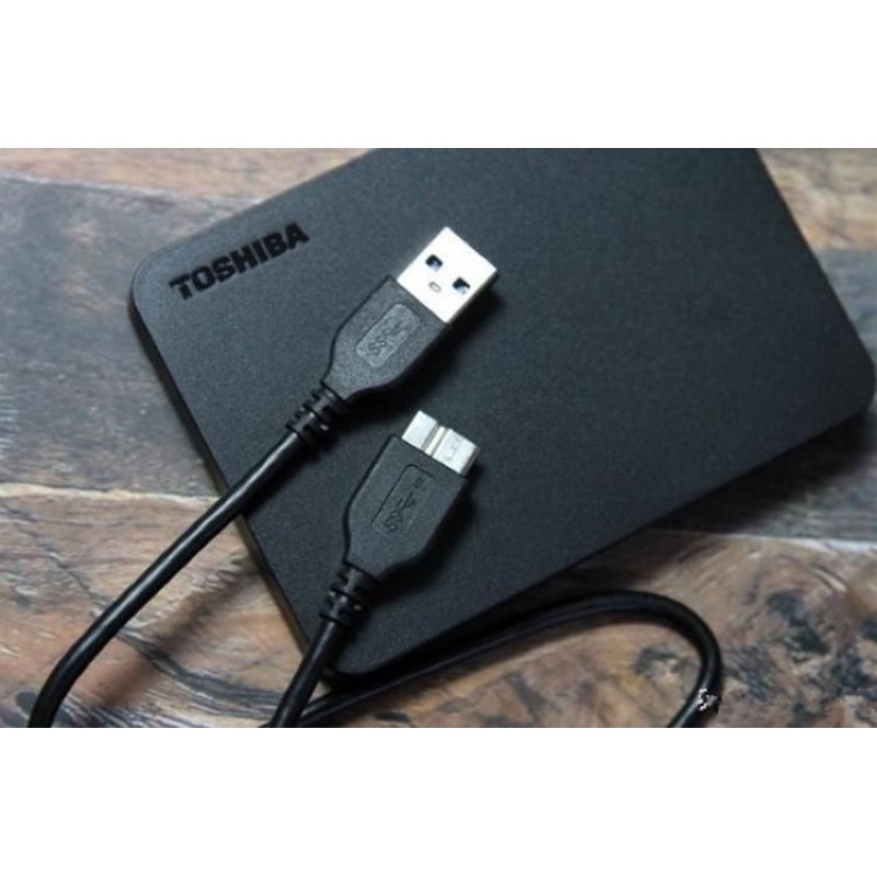Ổ cứng di động HDD Toshiba Canvio Basic 500GB/1TB/2TB 2.5" USB 3.0