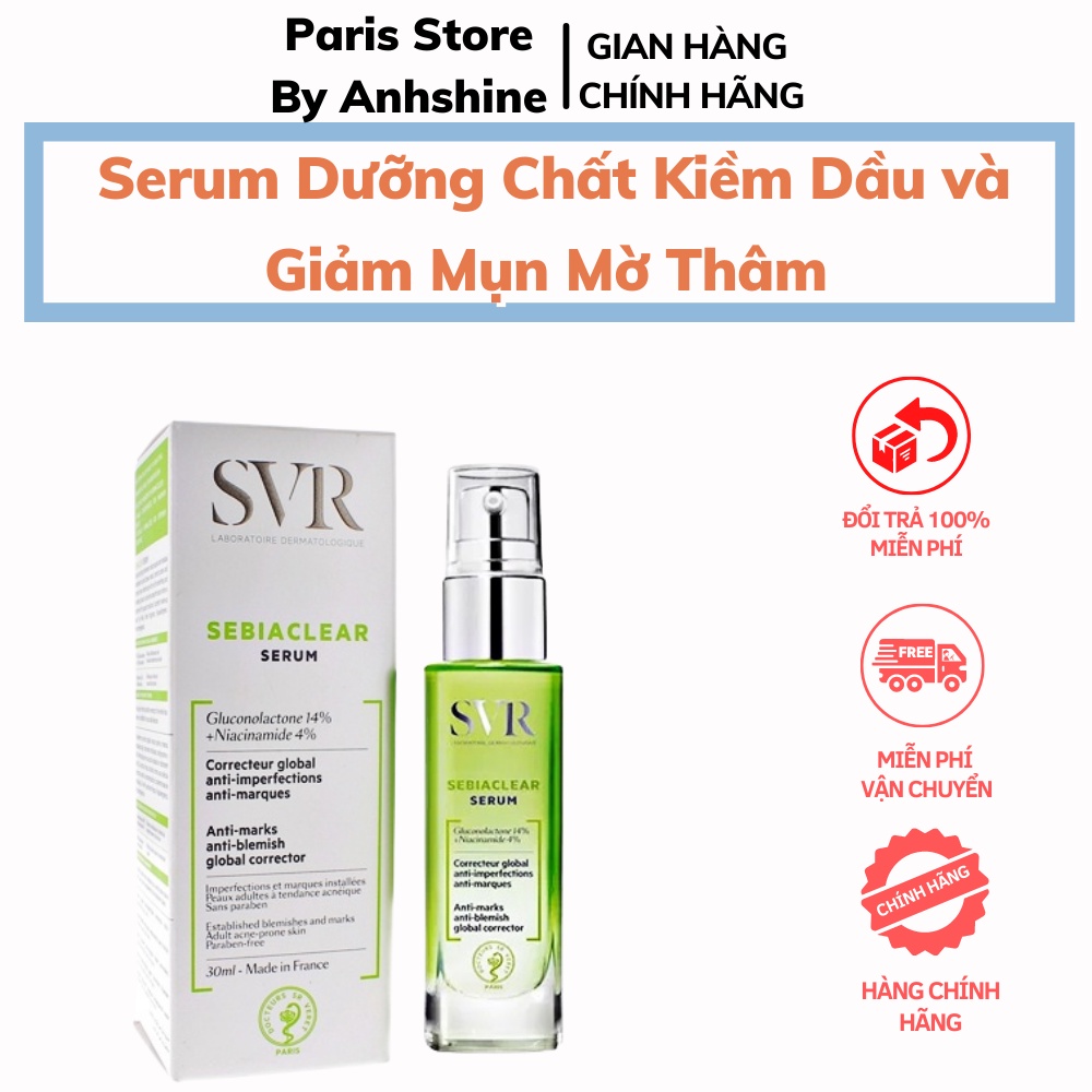Serum Dưỡng Chất Kiềm Dầu và Giảm Mụn Mờ Thâm 30ml MN06
