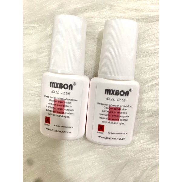 Keo gắn móng mxbon, Keo mxbon chính hãng