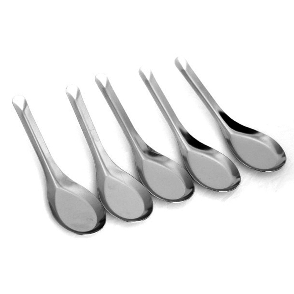 Thìa Phở Muỗng Ăn Cơm Bằng Inox Cao Cấp (Hàng Dày)