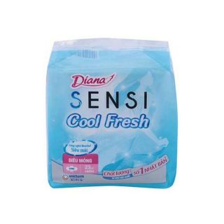 Băng Vệ Sinh Diana Siêu Mỏng Cánh 23cm (Gói 8 Miếng)