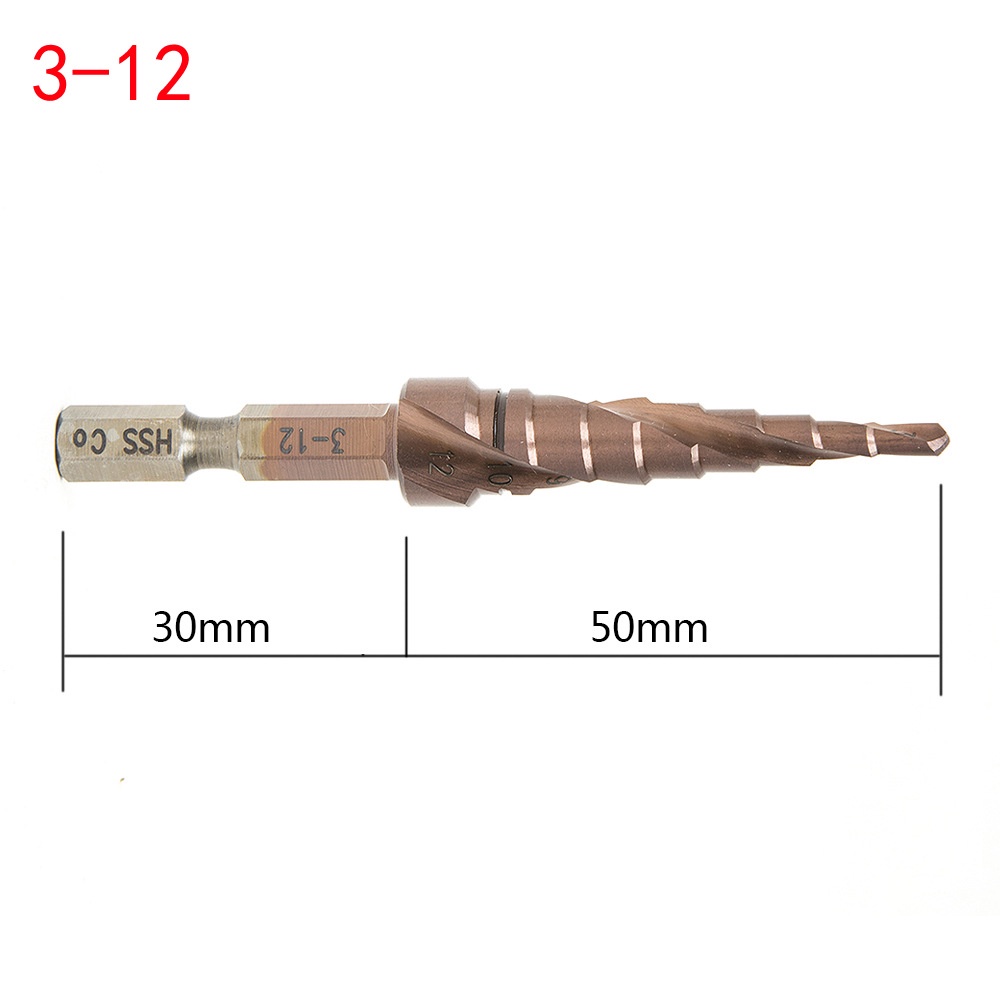 Mũi Khoan Đa Năng HSS M35 3-12/4-22/6-24 Lỗ