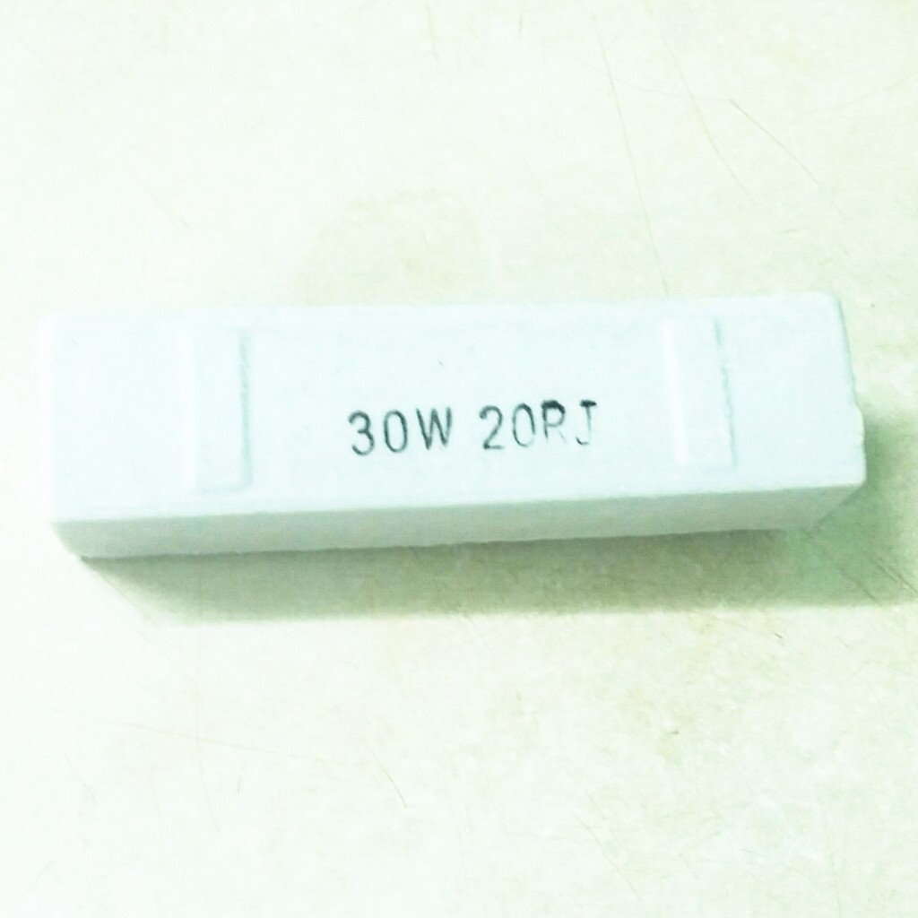 Điện trở sứ 30W20RJ 2 cái