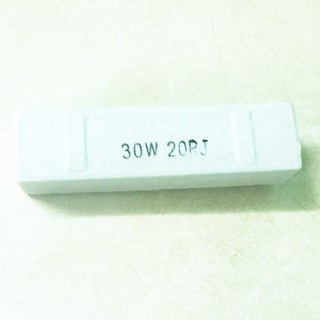Điện trở sứ 30w20rj 2 cái