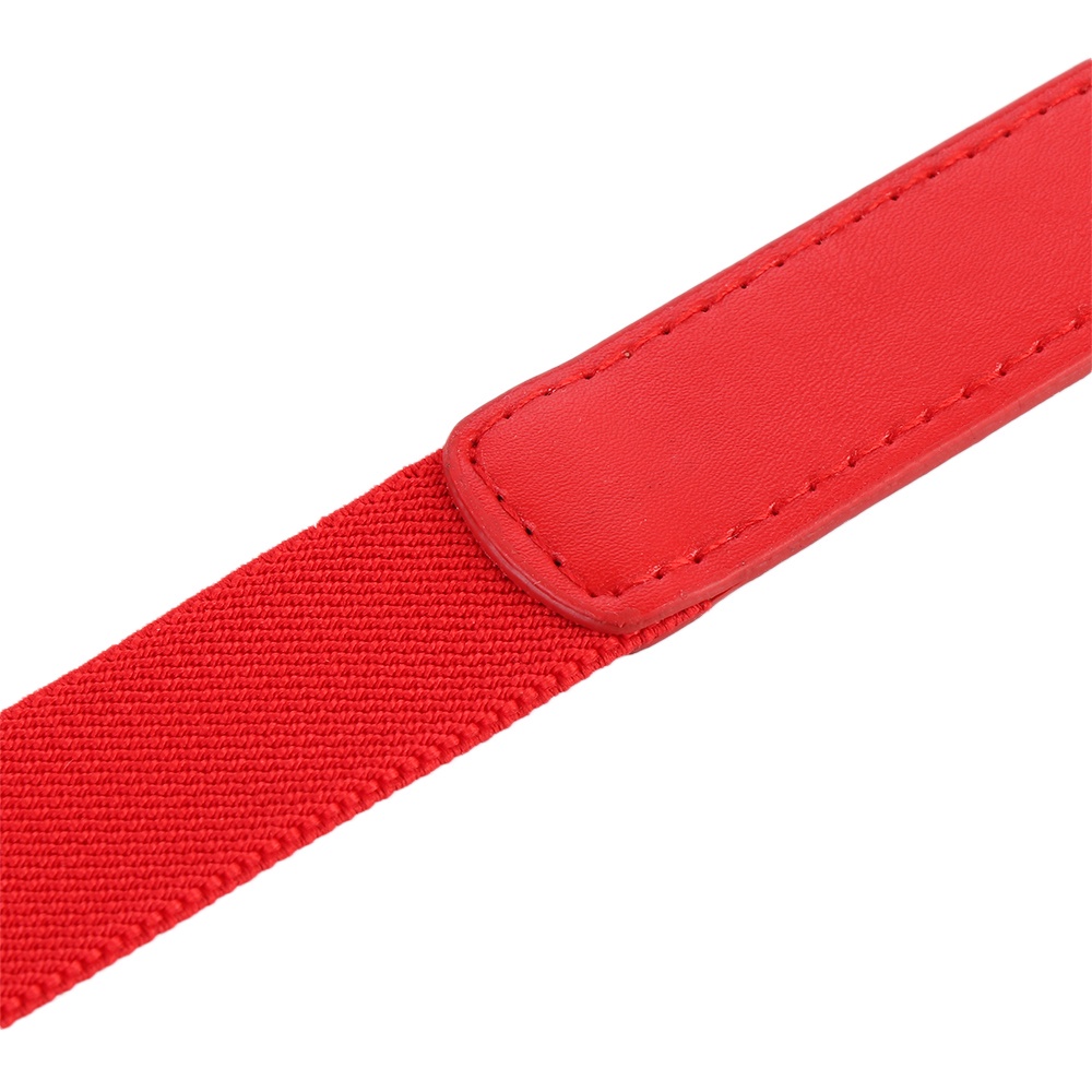 Thắt lưng da PU bản nhỏ khóa cài co giãn nhiều màu thời trang cho nữ