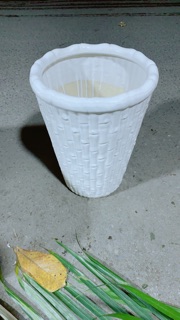 Chậu SứTrồng Cây Chỉ Giao Hoả Tốc cao 40 miệng 25cm