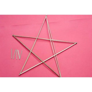 🏮🌟🎏(30cm)Combo làm lồng đèn ngôi sao, đèn ông sao 30cm