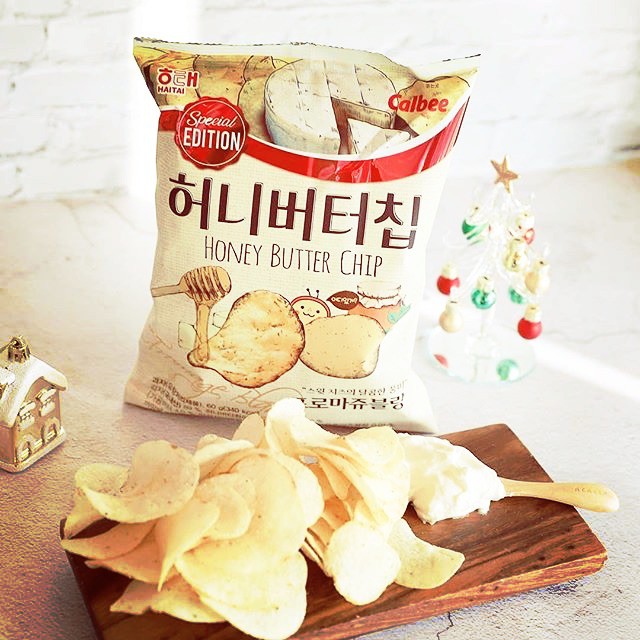 SNACK KHOAI TÂY BƠ MẬT ONG CALBEE HÀN QUỐC