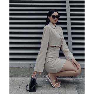 Bộ váy vest
