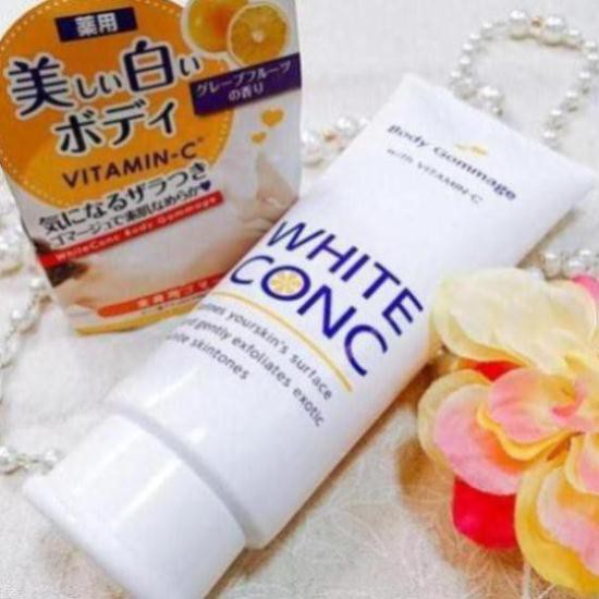 Tẩy Tế Bào Chết Dưỡng Trắng Da White ConC 180gr