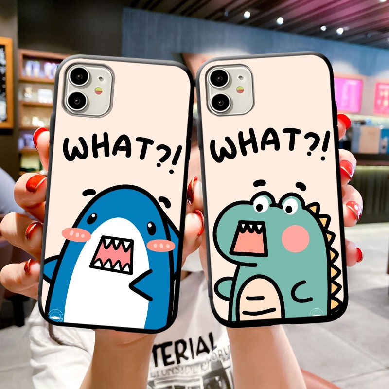 Ốp lưng Thoại Mềm Hình Khủng Long/Cá Mập Cho iPhone 13 12 11 XS Pro Max Mini iPhone X XR 8 7 6 6S Plus 5 5S