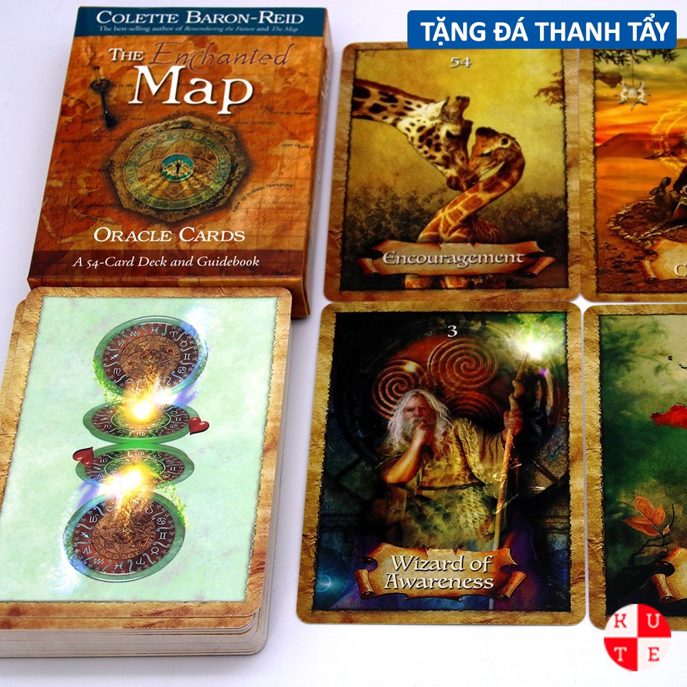 Bài Oracle The Enchanted Map 54 Lá Bài