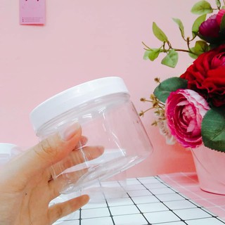 Hộp nhựa lùn đựng Slime