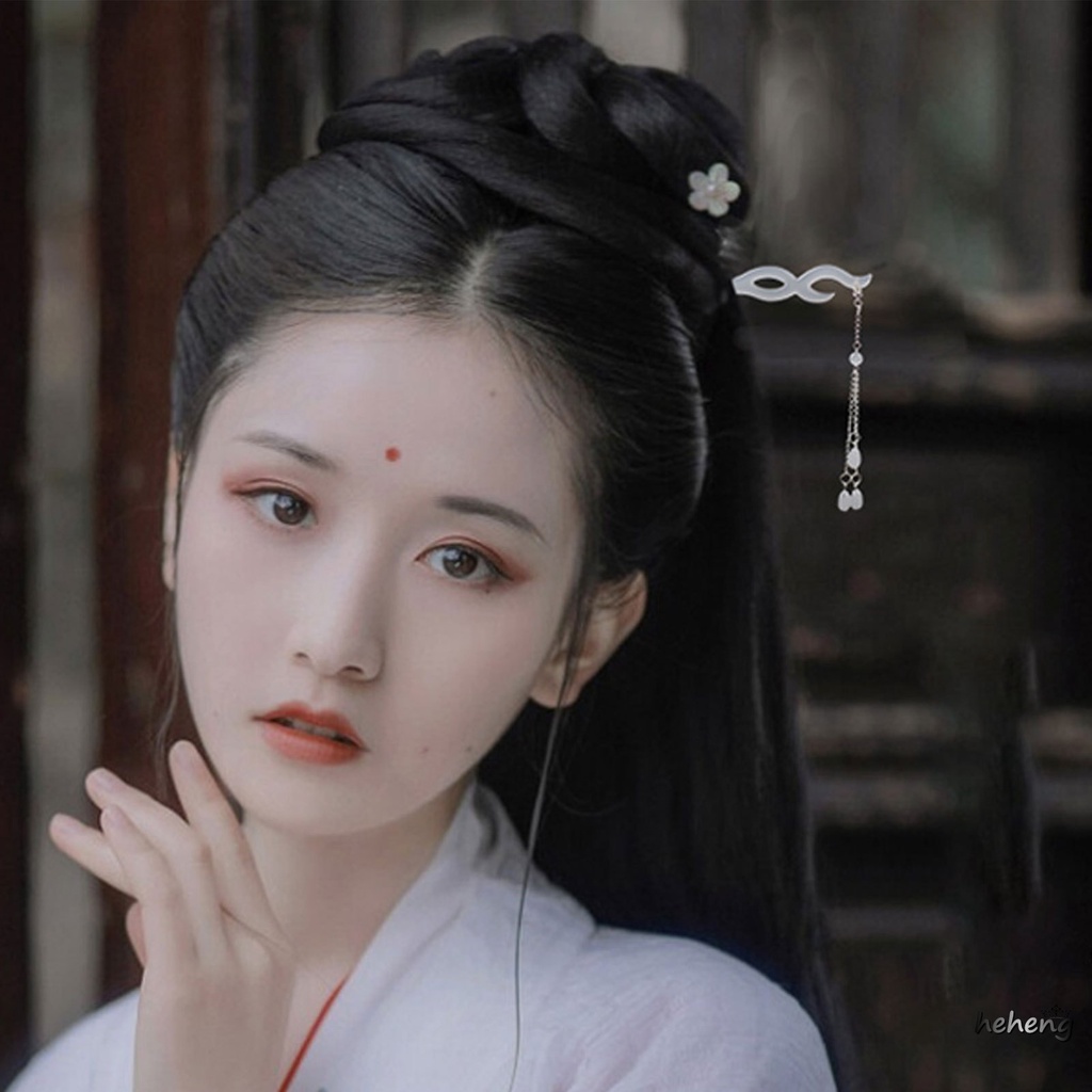 Trâm Cài Tóc Đính Tua Rua Phong Cách Trung Hoa