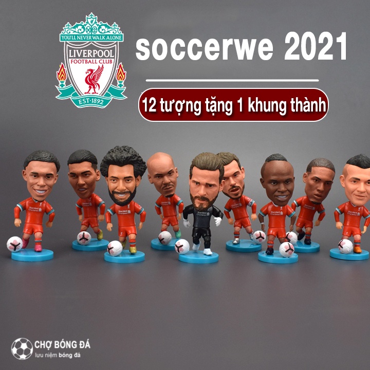 Mô hình tượng các cầu thủ 6,5cm Liverpool dành cho fan The Kop