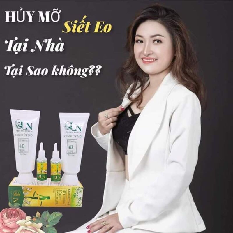 Kem hủy mỡ 4D LN Slimming crean