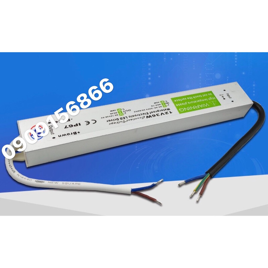 Nguồn đũa 12v 3a chống mưa ip 67