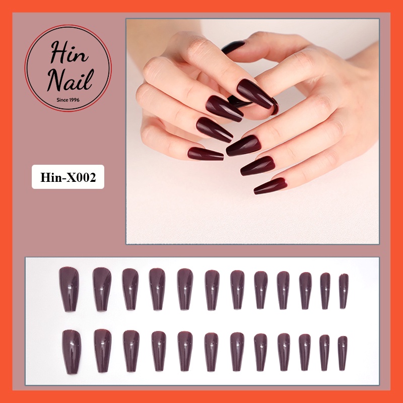 Móng Tay Giả Hin Nail Màu Trơn Giá Rẻ