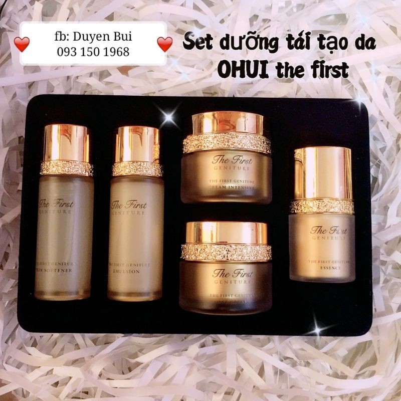 Set tái sinh Ohui The First Mini 5 sản phẩm