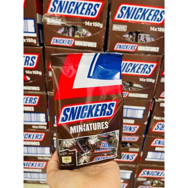 Kẹo Socola Snicker nhân đậu phộng 100g