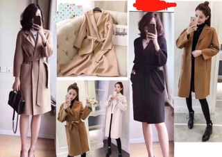 Áo dạ ép thắt dây hàng cao cấp(tạo đơn)