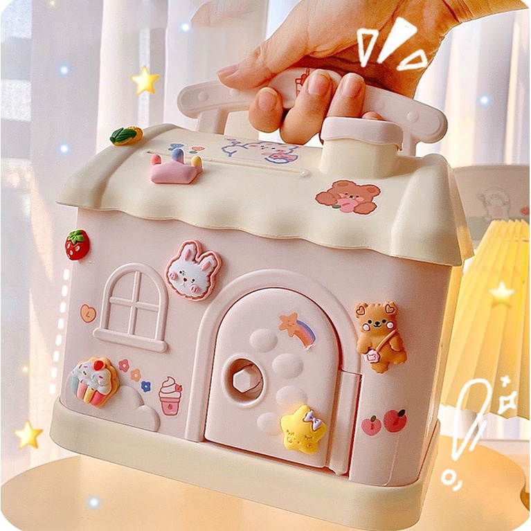 Hộp đựng tiền tiết kiệm dễ thương cho bé