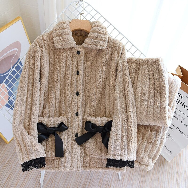 Pyjama Đồ Ngủ Mặc Nhà Họa Tiết PJ22