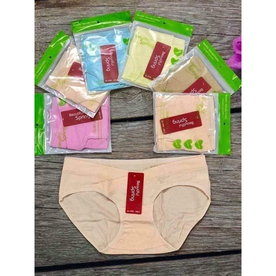 Combo 5 QUẦN LÓT BẦU CẠP CHÉO CAO CẤP BO TÚI ZIP