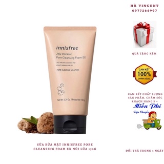 Sữa rửa mặt bùn núi lửa Jeju EX 150g Jeju Volcanic Pore Cleansing Foam