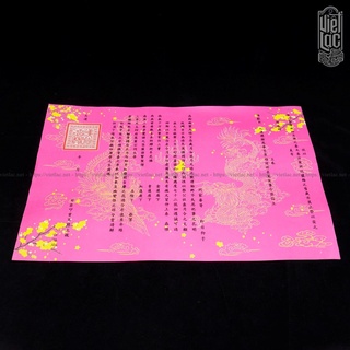 100 tờ Giấy in sớ rồng phượng hoa mai