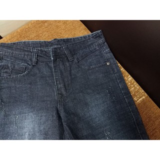 Quần Sọt Jean Nam Co Giãn
