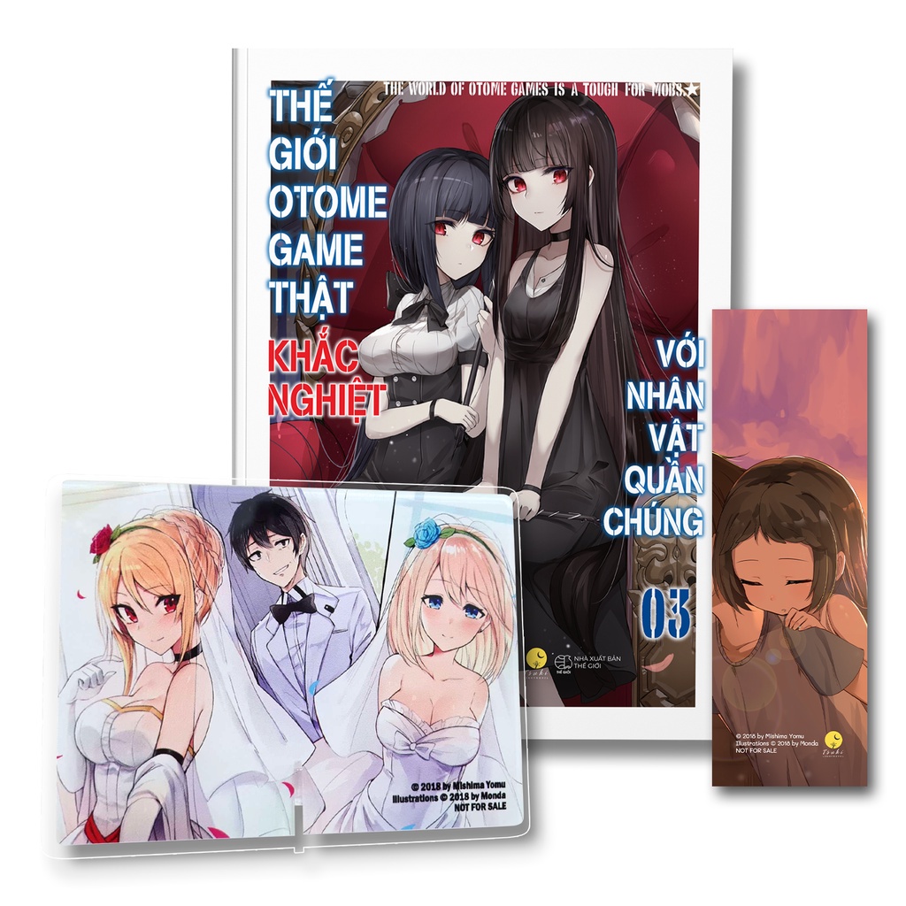 Sách - Thế giới Otome game thật khắc nghiệt với nhân vật quần chúng