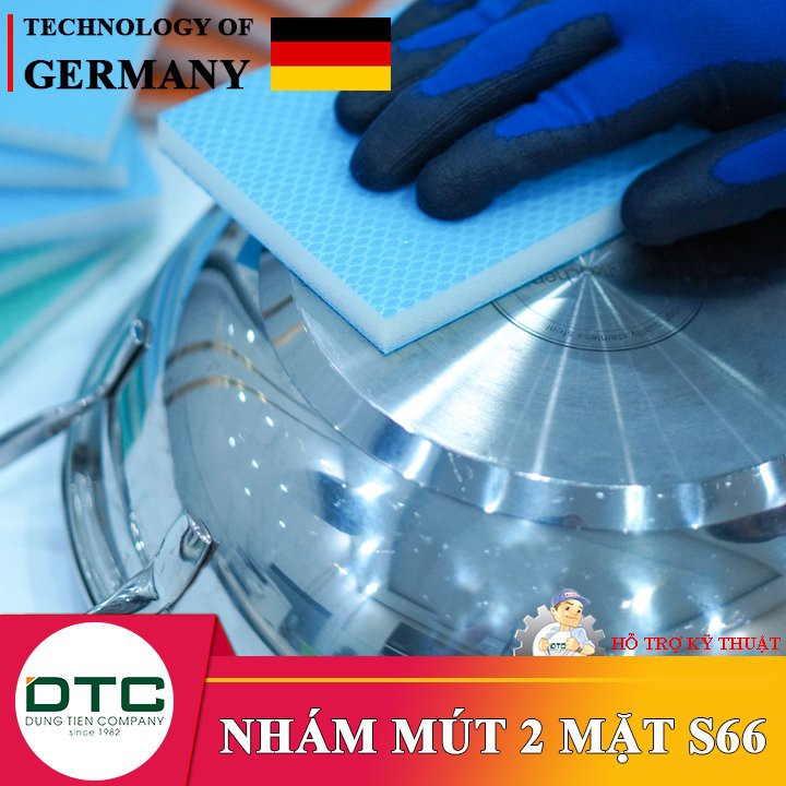 Bộ 5 miếng Mút xốp nhám rữa chén , chà nồi nhập khẩu từ Đức