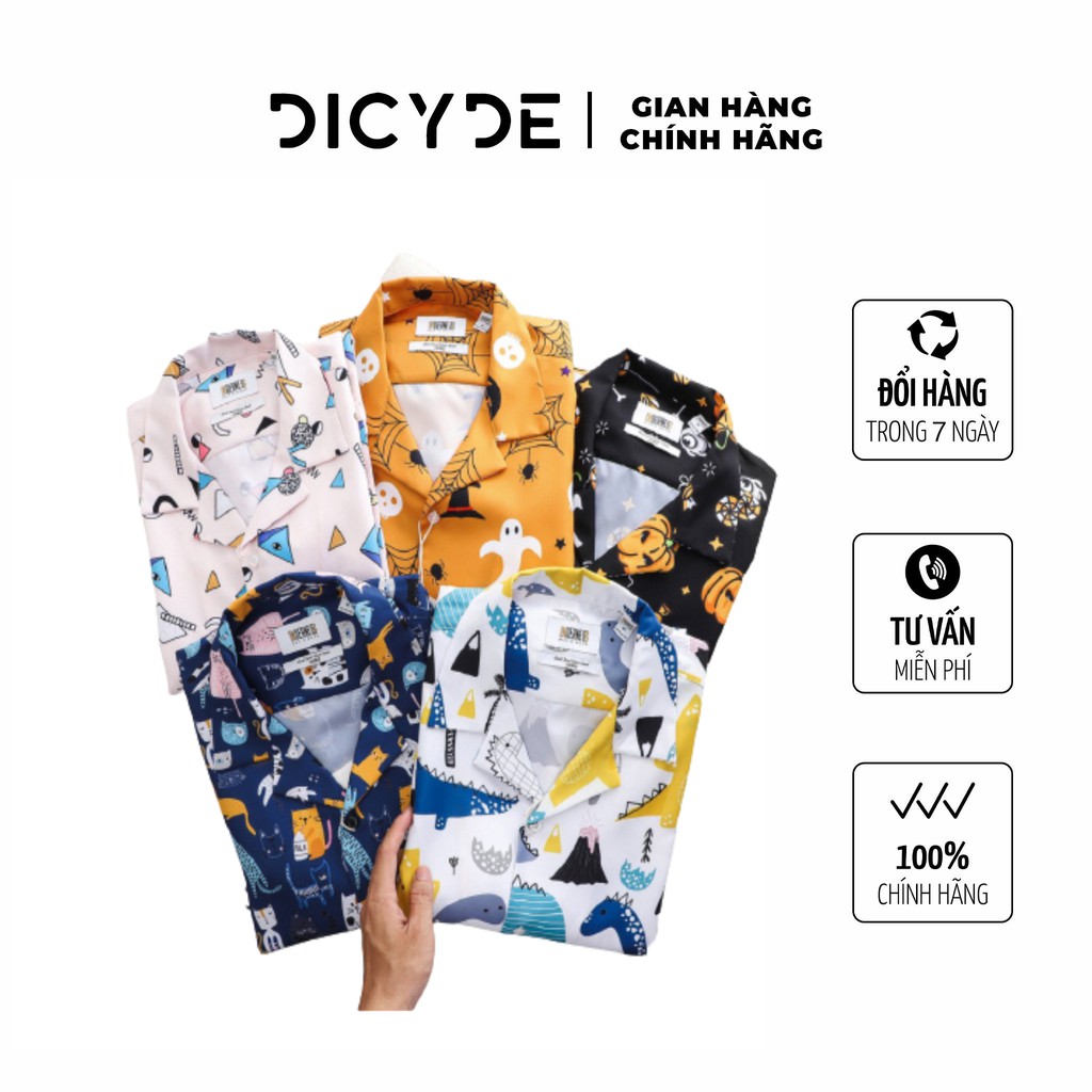 Áo sơ mi tay ngắn họa tiết DICYDE VI1.CN.N.UD.01 cao cấp | BigBuy360 - bigbuy360.vn