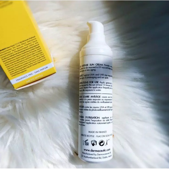Kem chống nắng dưỡng da sâu DERMACEUTIC SUN CEUTIC SPF50+