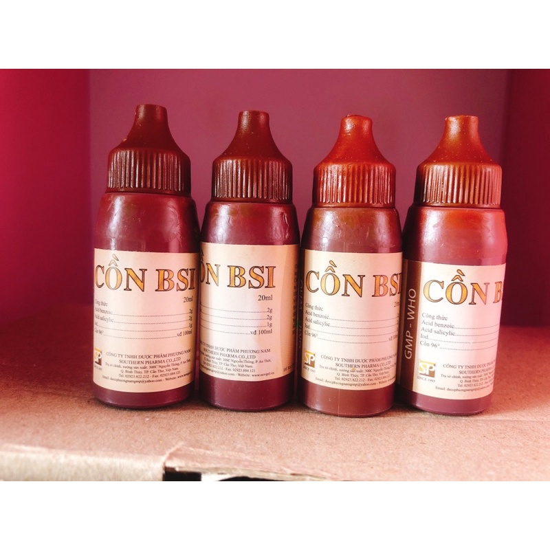 ✅ Cồn BSI 20ml