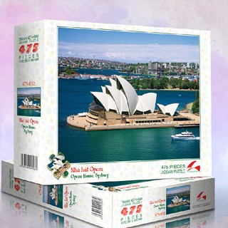 Tranh xếp hinh trí tuệ tia sáng jigsaw puzzle 475 mảnh - nhà hát opera - msp: 475-032