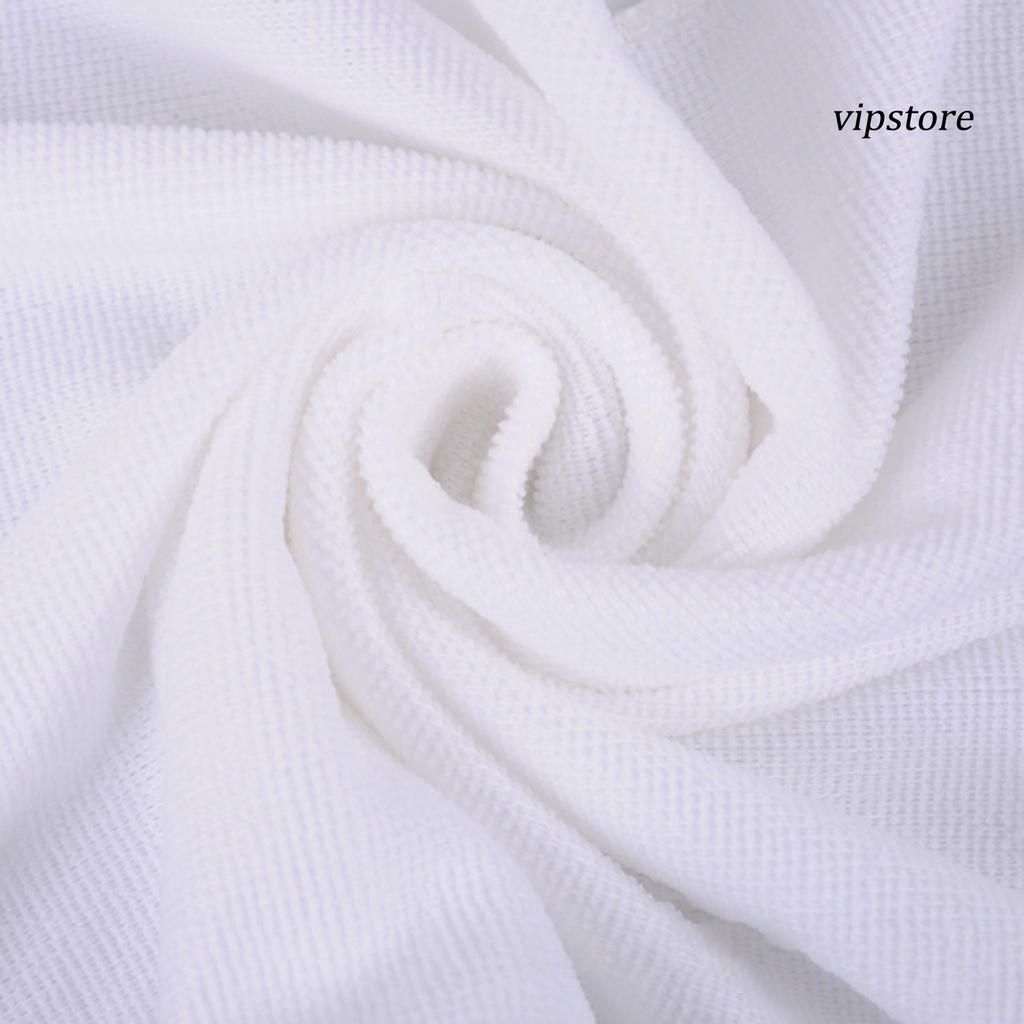 【VIP】 1 Pc White Soft Face Wash Towel， Home Hotel Bath Towel Washcloth Travel Hand Towel 30x70cm