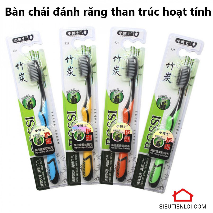 Bàn chải than tre Hàn Quốc BOSSI