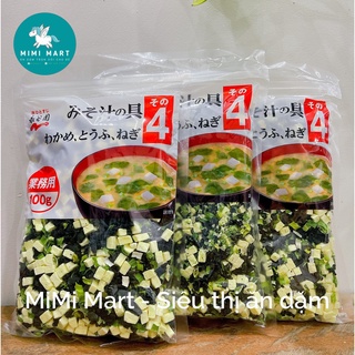 Rong biển wakame đậu phụ khô gói 100g cho bé ăn dặm