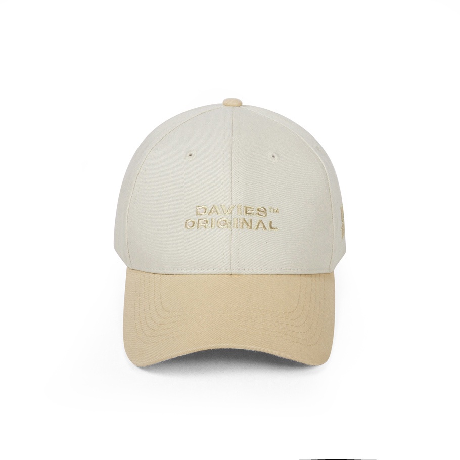 Mũ lưỡi trai nam nữ thêu đẹp màu Be Two Color Baseball Cap Nón local brand Davies *