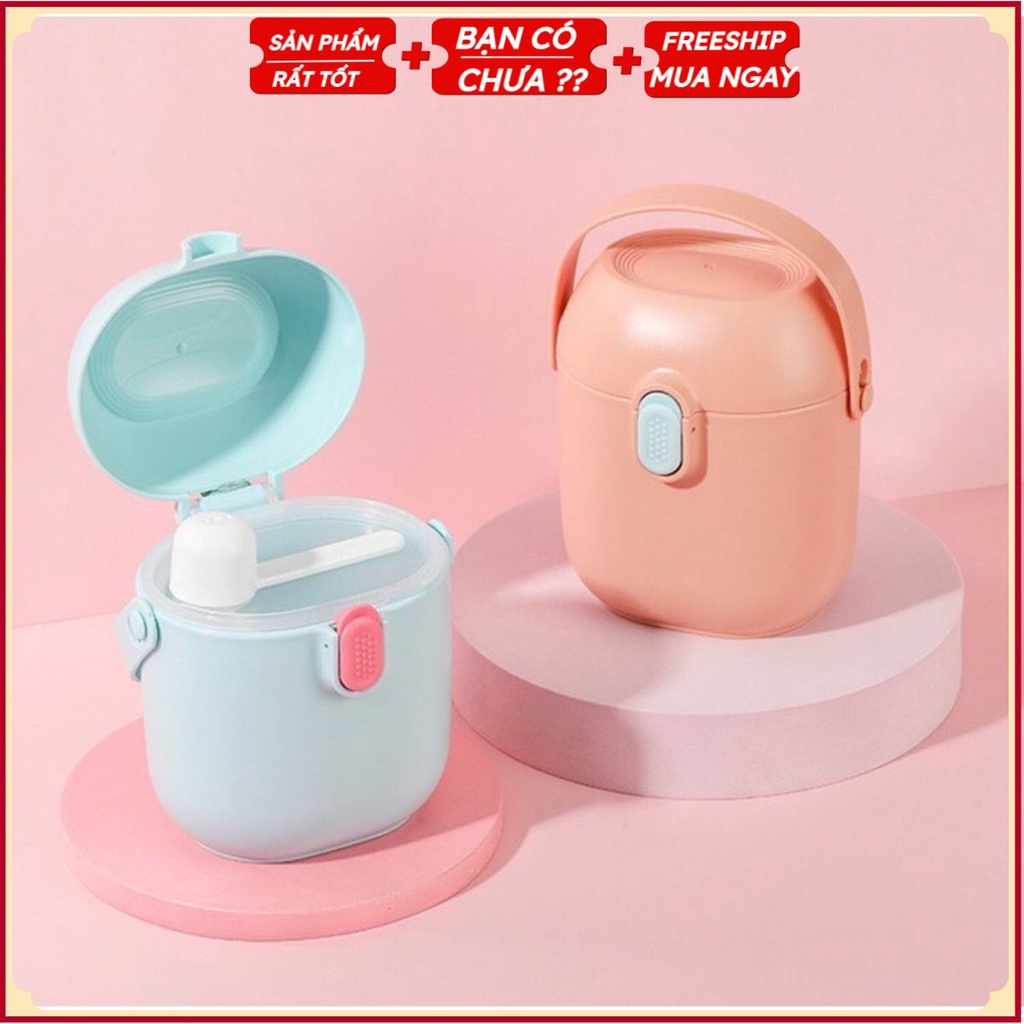 PVN28958 Hộp đựng sữa , hộp chia sữa, đồ ăn cho bé mang ra ngoài T2