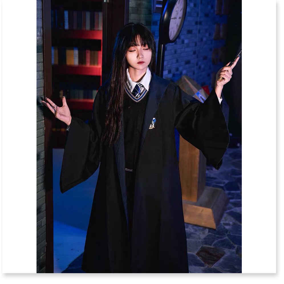 Áo choàng Harry Potter 4 nhà - Hẻm Xéo Shop